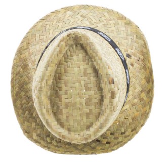 Sombrero de paja con cinta personalizada